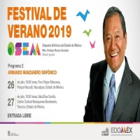Armando Manzanero Sinfónico 26 y 27 de julio