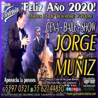 Cena - Baile de Año Nuevo 2020 con Jorge Muñiz 