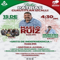 Fiestas Patrias Cuautitlán Izcalli