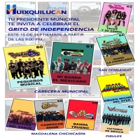 Grito de Independencia 2019 en Huixquilucan
