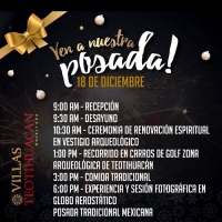 Posada Navideña de Dioses en Teotihuacan