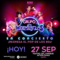 Grupo Mentiras en concierto 