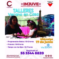 Talleres verano en casa: Programación básica / Francés / Tiempo con tus hijos 